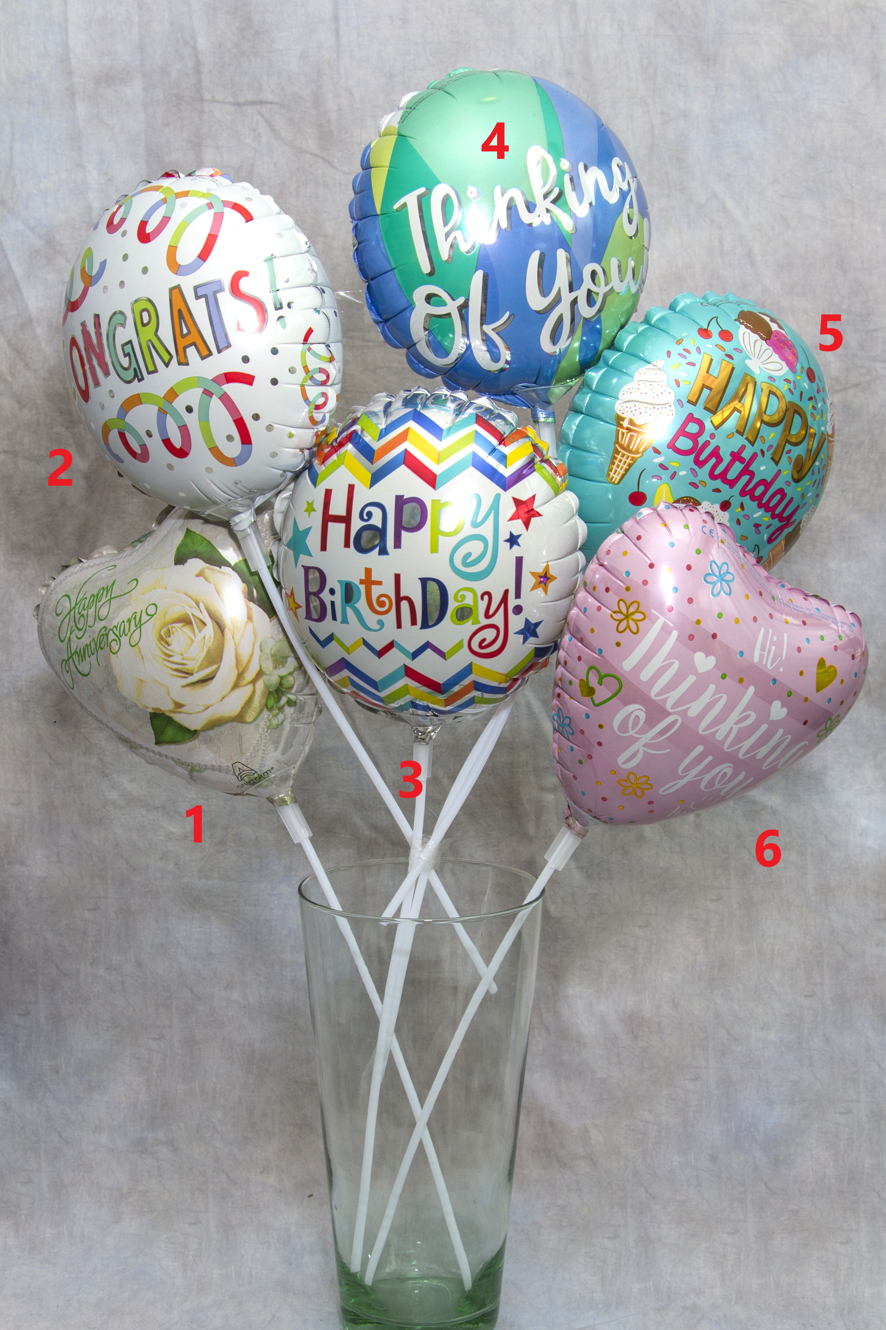 Happy Birthday / Congrats / Thinking of You Balloons